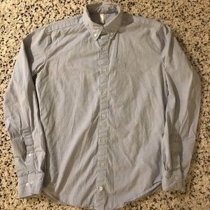 Long sleeve oxford button down